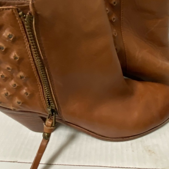 Sam Edelman Lucille size 10 booties tan leather $108 - Picture 3 of 12